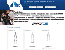 Tablet Screenshot of intac.com.br