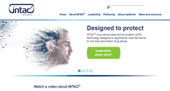 Desktop Screenshot of intac.com