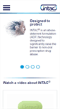 Mobile Screenshot of intac.com